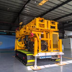 完全油圧ディーゼル操作ポータブル自動コア掘削リグポンプモーター鉱石最大1466m掘削深さコアサンプリング - Product Image 4