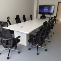 Chaise de bureau ergonomique classique en maille à haute performance, avec accoudoirs réglables, prix d'usine