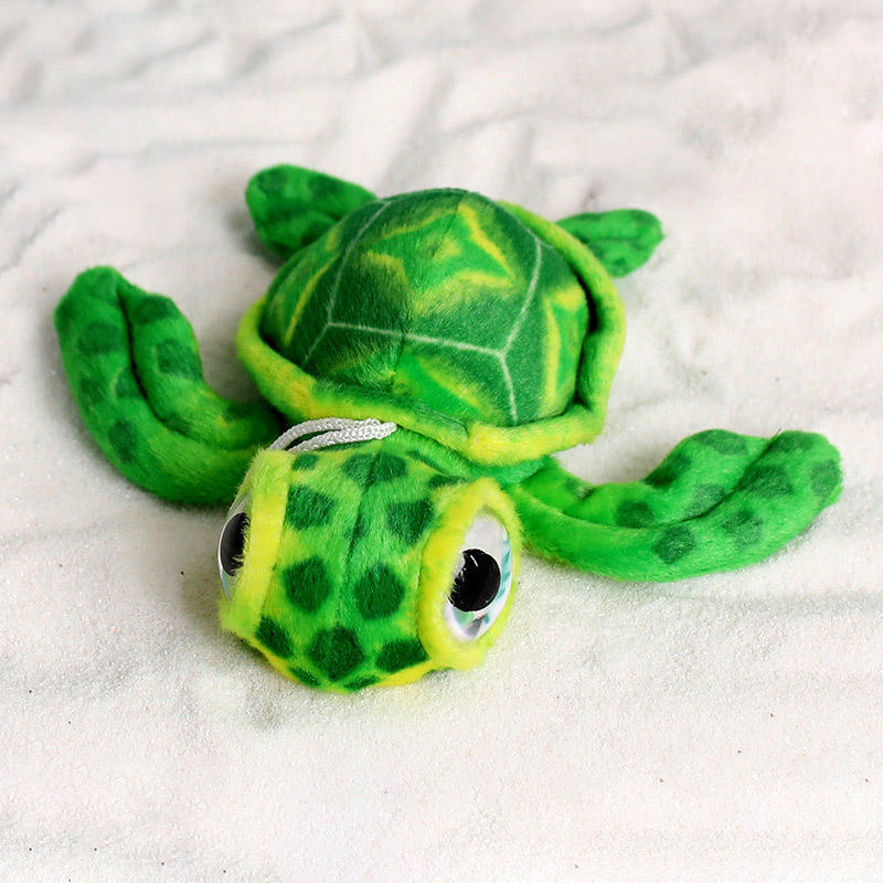 Multi colores tortuga marina ojos grandes muy agradable animal de peluche  juguete suave colorido tortuga marina animal de peluche para la venta