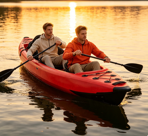 Kayak Inflable para 3 Personas, Directo de Fábrica, Kayak Inflable para Pesca en Grupo y Camping - Product Image 1