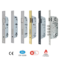 Serrure de porte d'hôpital de la CE serrure de mortaise de boulon de rouleau de l'acier inoxydable 5572 de haute qualité