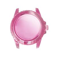 Boîtier de montre en saphir synthétique de haute qualité 41 mm, verre saphir transparent HA0027P, boîtier de montre de plongée pour modification de montre