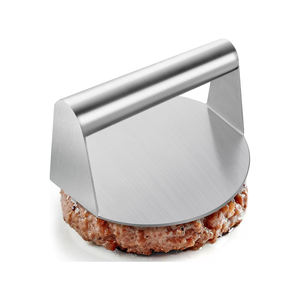 Customizable Durable Stainless Steel Metal <b>Burger</b> Smasher High Quality Kitchen Grilling Accessories Manual Meat Press for BBQ - Product Image 1