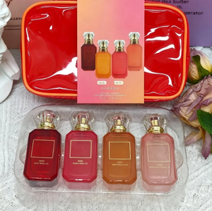 Set de Regalo de Perfume de Lujo para Mujer, Venta al Por Mayor Internacional, 4*10ml, Dos Aromas Modernos, Florales y Frutales de Larga Duración - Product Image 5