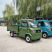 Mini-tricycle électrique à 4 portes entièrement fermé, cabine fermée, pour passagers, idéal pour les trajets quotidiens des aînés et des familles, et les courses.