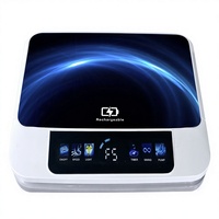 Nouveau mini-refroidisseur d'air évaporatif portable en plastique, 12 vitesses, économie d'énergie, faible bruit, à brancher pour une utilisation domestique et extérieure