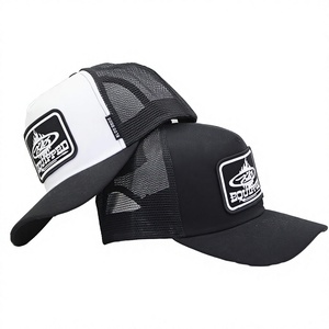 Wecondo Trucker <b>Hat</b> 5-Panel Mesh Adjustable Unisex Casual Breathable Spring <b>Summer</b> - Product Image 2