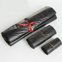 Sacs de Courrier Noirs Lisses Nouveaux en PE – Sacs de Rangement Polyvalents, Enveloppes d'Expédition Auto-Adhésives, Écologiques et Pliables en Plastique