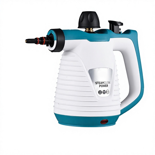 2026 Pro Electric Handheld Pressurized Steam Cleaner 105C High Temp Machine with 9 Accessories Chemical-Free Floor Cleaning
