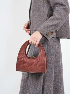 Bolsos de Mano de Cuero Genuino a la Moda, Diseño Versátil para Mujer, Mini Bolso, Bolsos para Mujer, Bolsos Bandolera - Product Image 5