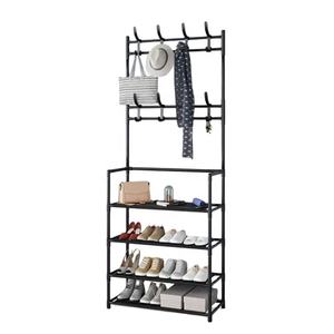 Porte-<span class=keywords><strong>chaussures</strong></span> multifonctionnel en fer, fait main, convertible, extensible, design moderne, <span class=keywords><strong>meuble</strong></span> de salon, économique, <span class=keywords><strong>petit</strong></span> format - Product Image 1