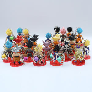 تصميم المصنع سلسلة المفاتيح شعبية أنيمي بارد الطابع 3d حامل سلسلة المفاتيح - Product Image 3