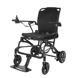 Fauteuil roulant électrique confortable en fibre <span class=keywords><strong>de</strong></span> carbone - Siège respirant et amortissant les chocs pour les longs trajets 70321 - Product Image 2