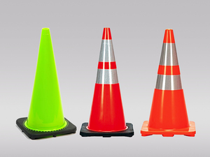 28 इंच pvc ट्रैफिक शंकु सड़क सुरक्षा पीवीसी यातायात शंकु बाधाएं - Product Image 6