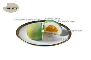 Groene Mango Mousse Cakes Chocolade Kokos Chiffon Cake Cream Desserts Bruidstaarten Restaurant Bakkerij Winkel - Product Image 4