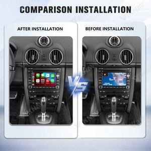 Boîtier de décodage sans fil CarPlay Android Auto pour Porsche Cayman PCM 3.1 2010-2016, système Linux Viknav, mise à niveau du boîtier de décodage - Product Image 3