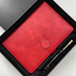 Custom Logo PU Leather Magnetic Closure Business Gift Set <b>Notebook</b> With Box Pen Planner A5 Journal Office Diary Hardcover Notes - Product Image 3