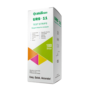 <span class=keywords><strong>11</strong></span> paramètres bandelettes de test d'analyse d'urine micro-albumine bandelettes de test <span class=keywords><strong>urinaire</strong></span> bandelettes d'urine URS-<span class=keywords><strong>11</strong></span> d'utilisation - Product Image 1
