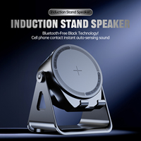 Altavoz con Base de Inducción YIXIN con Tecnología de Detección Magnética, Subwoofer de 20W, Bluetooth 5.3, Soporte para Teléfono