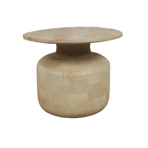 Table basse en bois rustique pour salon, table centrale d'inspiration farmhouse, construction en bois massif, élégant meuble de décoration intérieure - Product Image 2