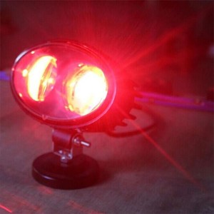 Luz de Trabajo con Punto de Luz Azul, 10v 80v, Luz de Seguridad Peatonal con Punto Rojo o Azul - Product Image 6