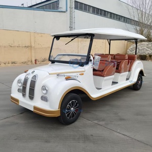 Factory Direct 8-seat New Design Car Retro-style Classic Antique Safety Vintage Car Special Transportation on Sale - Product Image 2