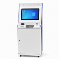 Kiosque en libre-service avec écran tactile interactif et imprimante A4, et prise en charge SDK pour les services d'information publique et de paiement