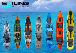 Bateaux à pédales de pêche en plein air en gros, kayaks à pédales bon marché, bateau à pédales - Product Image 6
