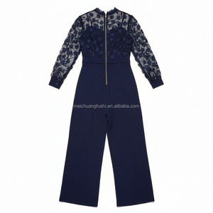 <span class=keywords><strong>Mono</strong></span> Elegante de Malla con Bordado Personalizado para Mujer, Traje Formal para Dama - Product Image 5