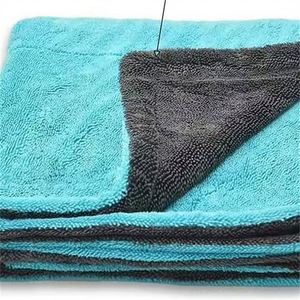 Petite serviette de séchage absorbante en microfibre à séchage rapide, tressée, conçue pour éviter de endommager la voiture - Product Image 3