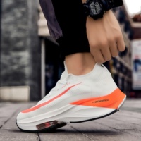 Chaussures de sport de course à pied pour hommes, style dégradé, amorti et confort, pour la marche et le fitness, vente en gros