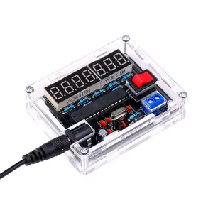 10MHz Frequency Meter DIY Kit Counter AVR Frequency with Shell Counter Cymometer Frequency Measurement 0.000 001Hz Res