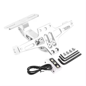 Para <span class=keywords><strong>BMW</strong></span> GS MT07 <span class=keywords><strong>MT09</strong></span> MT10 Z750 Z800 Versys Ninja 650 1000, accesorios para motocicleta, soporte para número de matrícula, Marco para matrícula - Product Image 2