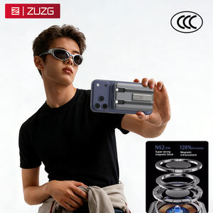 ZUZG ใหม่ล่าสุด พาวเวอร์แบงค์ไร้สายแม่เหล็ก 15W รองรับการชาร์จเร็ว 20W/22.5W  พาวเวอร์แบงค์อเนกประสงค์ 10000mAh สำหรับโทรศัพท์มือถือและนาฬิกา - Product Image 3