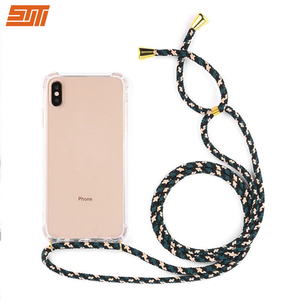 <span class=keywords><strong>Coque</strong></span> de téléphone portable, étui à collier en silicone avec chaîne, sangle tour de cou/<span class=keywords><strong>cordon</strong></span>/corde, pour <span class=keywords><strong>Iphone</strong></span> <span class=keywords><strong>11</strong></span> Xs/xr/x Plus - Product Image 2
