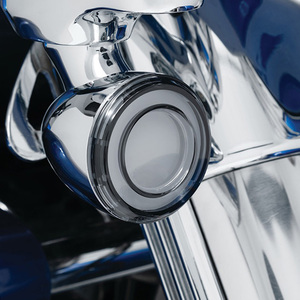 Feu <span class=keywords><strong>clignotant</strong></span> avant arrière à LED pour moto <span class=keywords><strong>Harley</strong></span> Dyna Sportster 1157 Softail 1200-up, fumée 2018 - Product Image 6