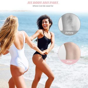 Borrador de pelo de cristal para mujeres y <span class=keywords><strong>hombres</strong></span>, removedor de pelo reutilizable, herramienta de depilación de exfoliación indolora traseros para brazos y piernas - Product Image 4