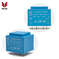 Unicreed OEM contrôle industriel intelligent 220V entrée monophasé encapsulé amplificateur Audio transformateur PCB montage courant alternatif