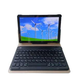 OEM 10,1 pouces écran tactile Android Mini ordinateur portable VIKUSHA 4GB + 64GB tablette PC 2 en 1 ordinateur portable pour les entreprises