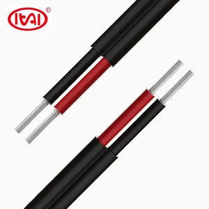 1.5/2.5/4/6 mm2 0.6/1KV Dual-core cavo solare fotovoltaico XLPO isolamento conduttore di rame in scatola per il <span class=keywords><strong>collegamento</strong></span> del pannello solare - Product Image 1