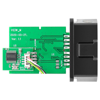 Usb elm327 v1.5 obd2 con pic25k80 y ft232rl com Lector de código de escáner de diagnóstico de interfaz automática original