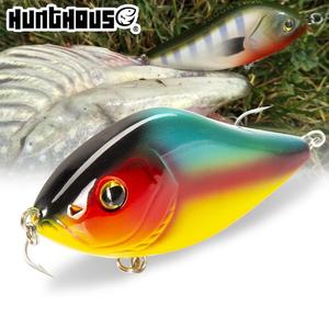 Hunthouse curseur plomb Jerkbait crayon leurre de pêche Wobbler 70mm/17g 100mm/47g appâts de pêche Leurre <span class=keywords><strong>Brochet</strong></span> Pesca attirail - Product Image 1