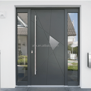 <span class=keywords><strong>Maison</strong></span> en fonte d'aluminium en acier inoxydable Porte d'entrée pivotante Entrée principale <span class=keywords><strong>de</strong></span> sécurité pour villas appartements hôtels Écran en fibre <span class=keywords><strong>de</strong></span> verre - Product Image 6