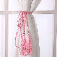 Mode de qualité en gros long tressé polyester embrasse cordon ceinture gland pour robes