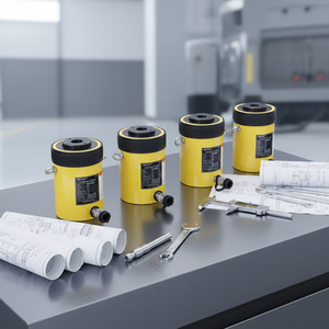 Cric hydraulique à piston creux ENERPAC, modèle RCH-606, 60 tonnes, standard - Product Image 5