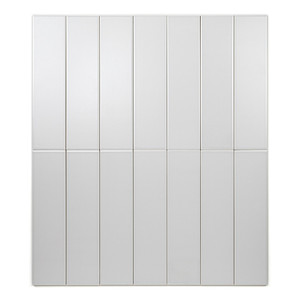 Piastrella in Ceramica Grigio Puro Opaco 7.5x30 per Rivestimento Pareti e Pavimenti - Product Image 1