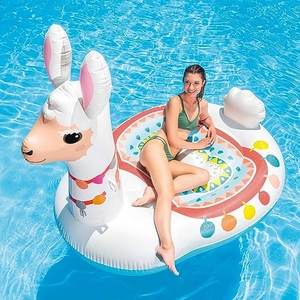 Flotador Inflable Gigante <span class=keywords><strong>de</strong></span> Llama Colorida y Adorable para Decoración <span class=keywords><strong>de</strong></span> Fiestas <span class=keywords><strong>de</strong></span> Verano - Product Image 3