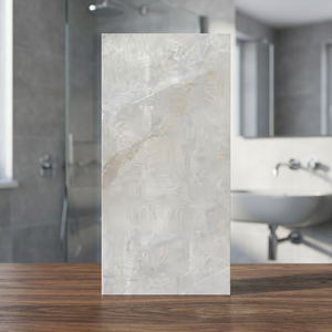 Ottoman Ash 800x1600mm High Gloss Porcelain Floor And Wall Tiles Dark Ash Marble Design 80x160cm - Product Image 4
