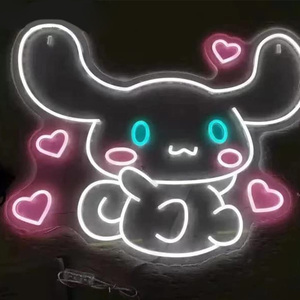 Drop Shipping Free Design Cartoon Neon Sign Custom Led Neon Light For Party Game Girl's room Home Decor - Product Image 5