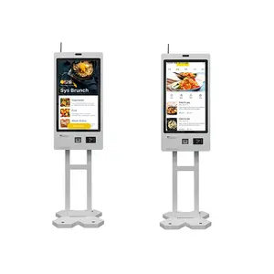 Kiosk Factory Crtly Floor Stand Self Service Terminal Payment Kiosk Stand Touch Screen Self Service Ordering Kiosk